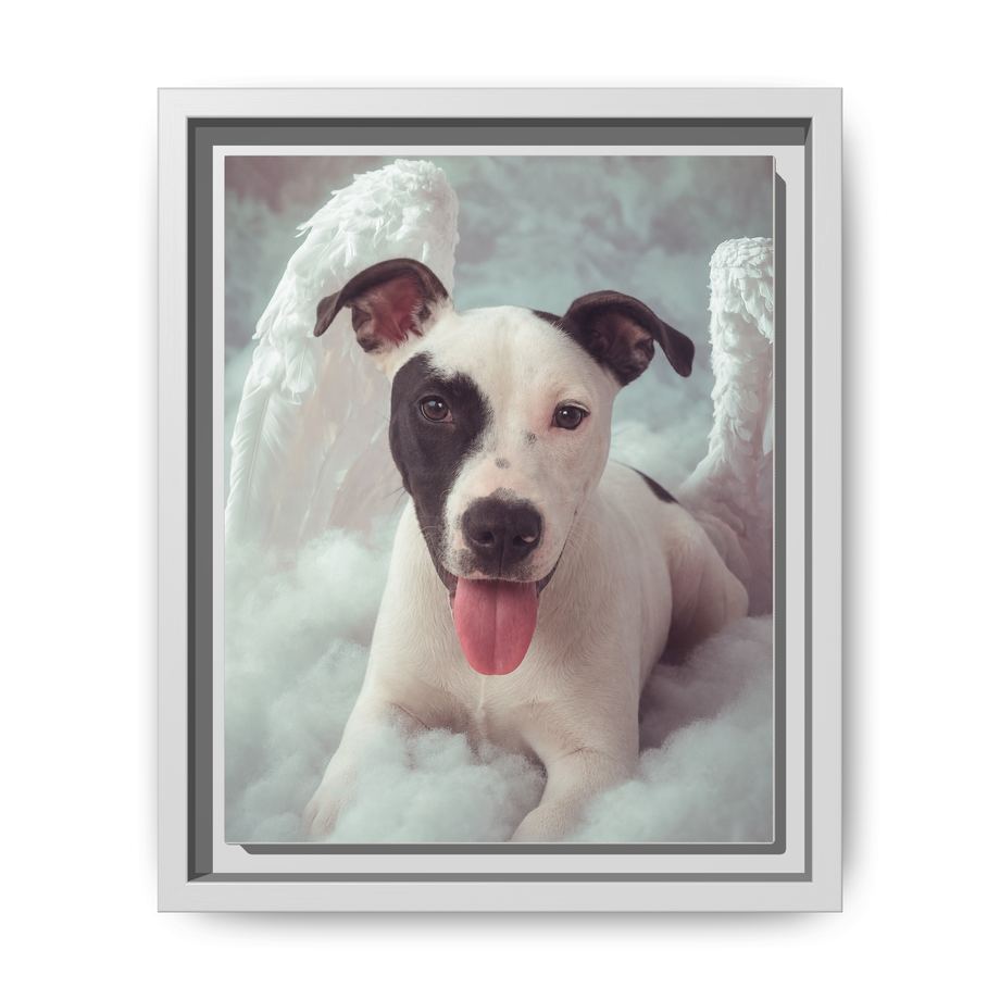 Framed 8x10 White front