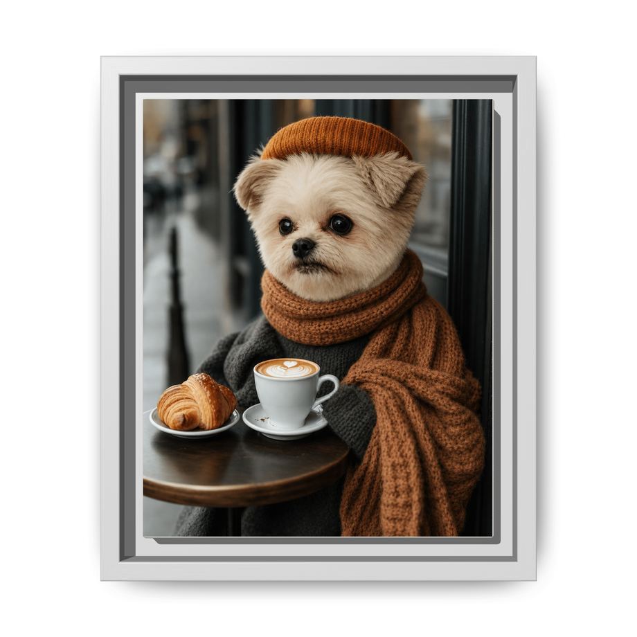 Framed 8x10 White front