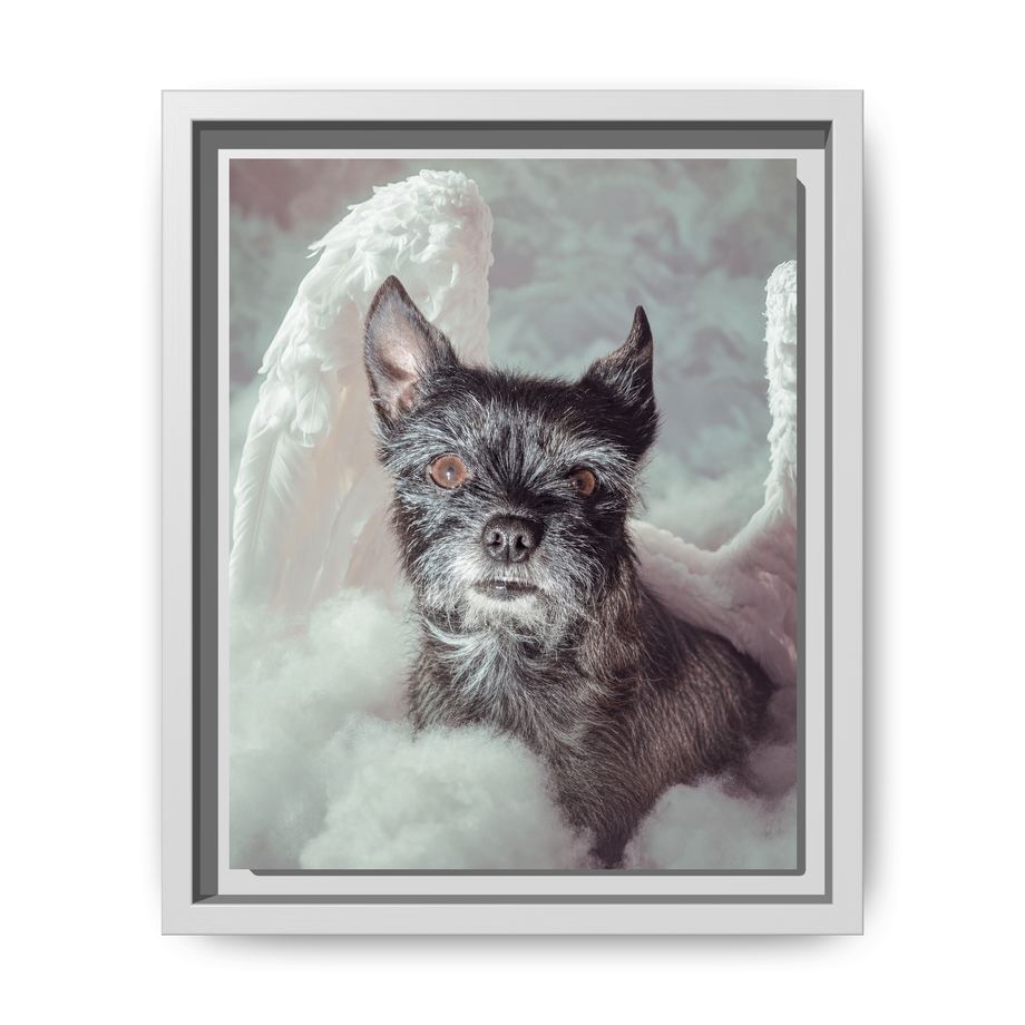 Framed 8x10 White front