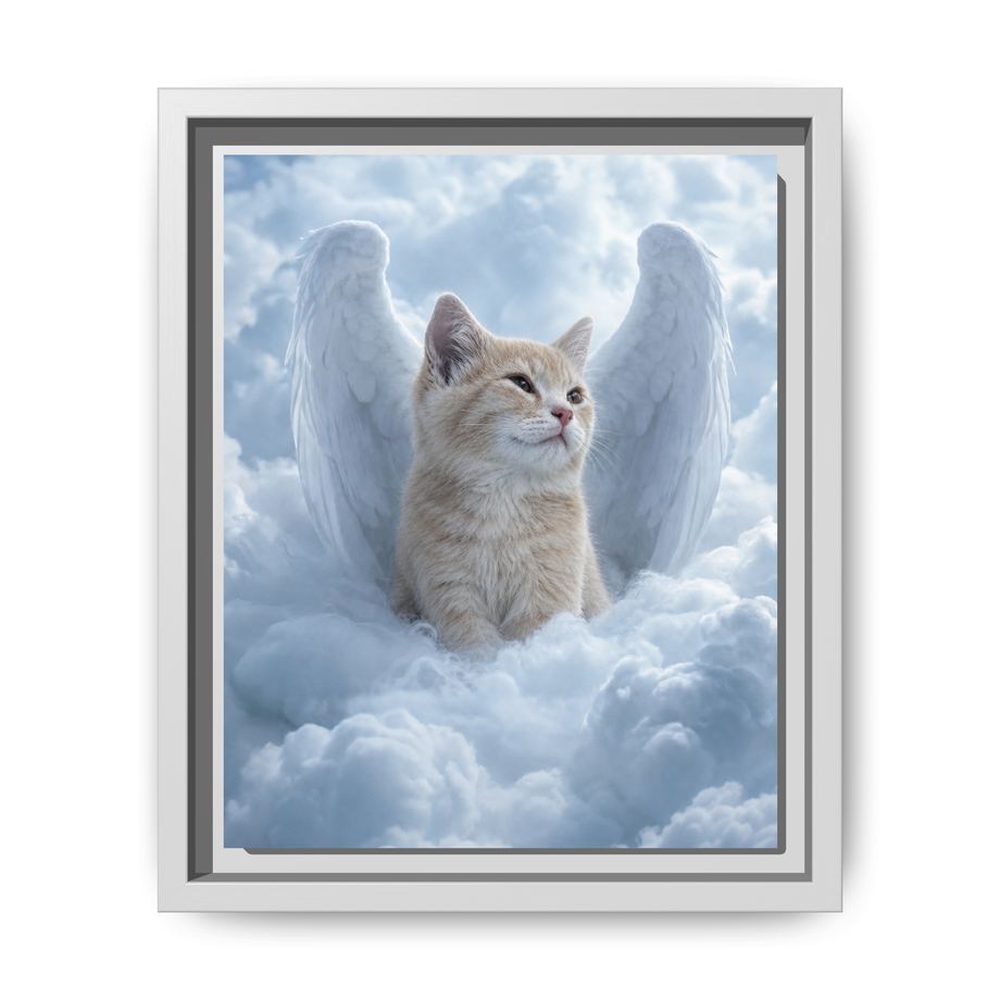 Framed 8x10 White front