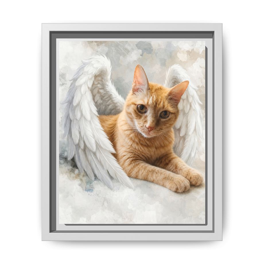 Framed 8x10 White front