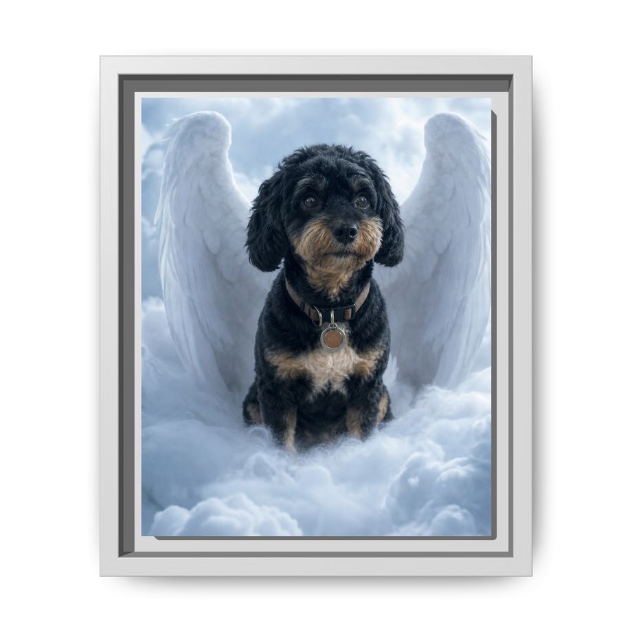 Framed 8x10 White front