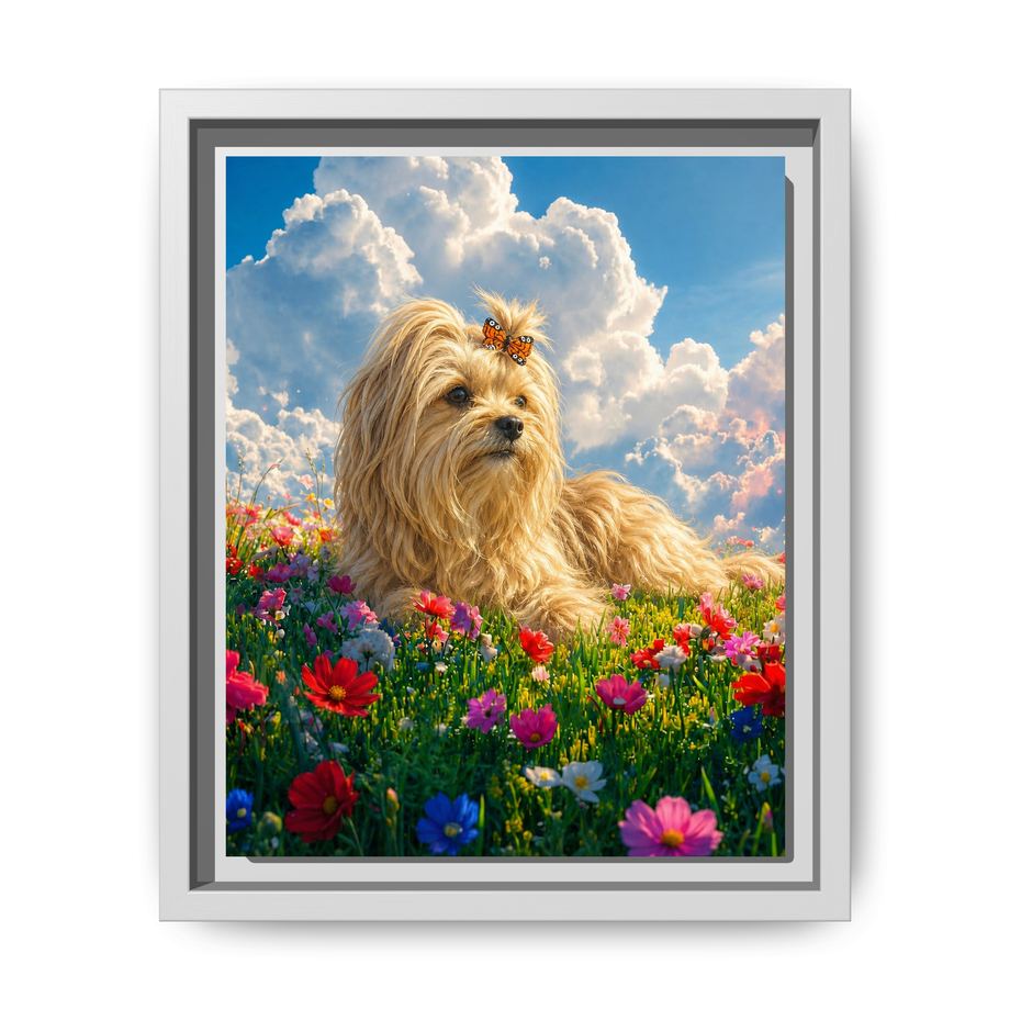 Framed 8x10 White front
