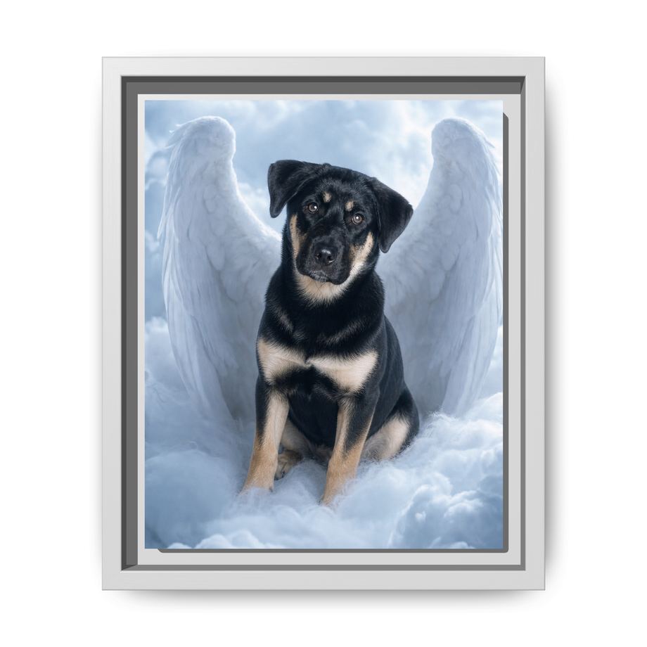Framed 8x10 White front