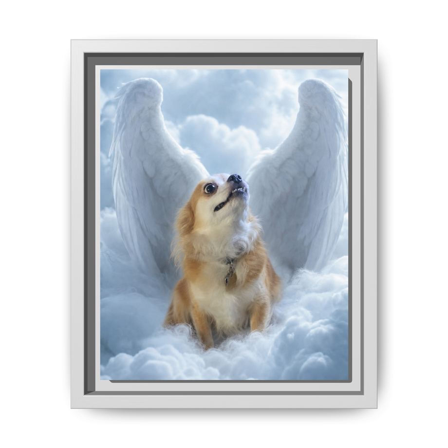 Framed 8x10 White front