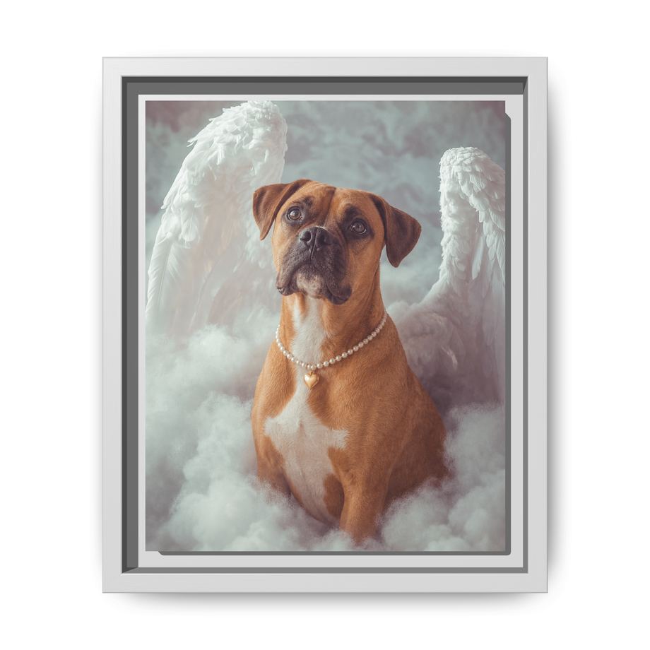 Framed 8x10 White front