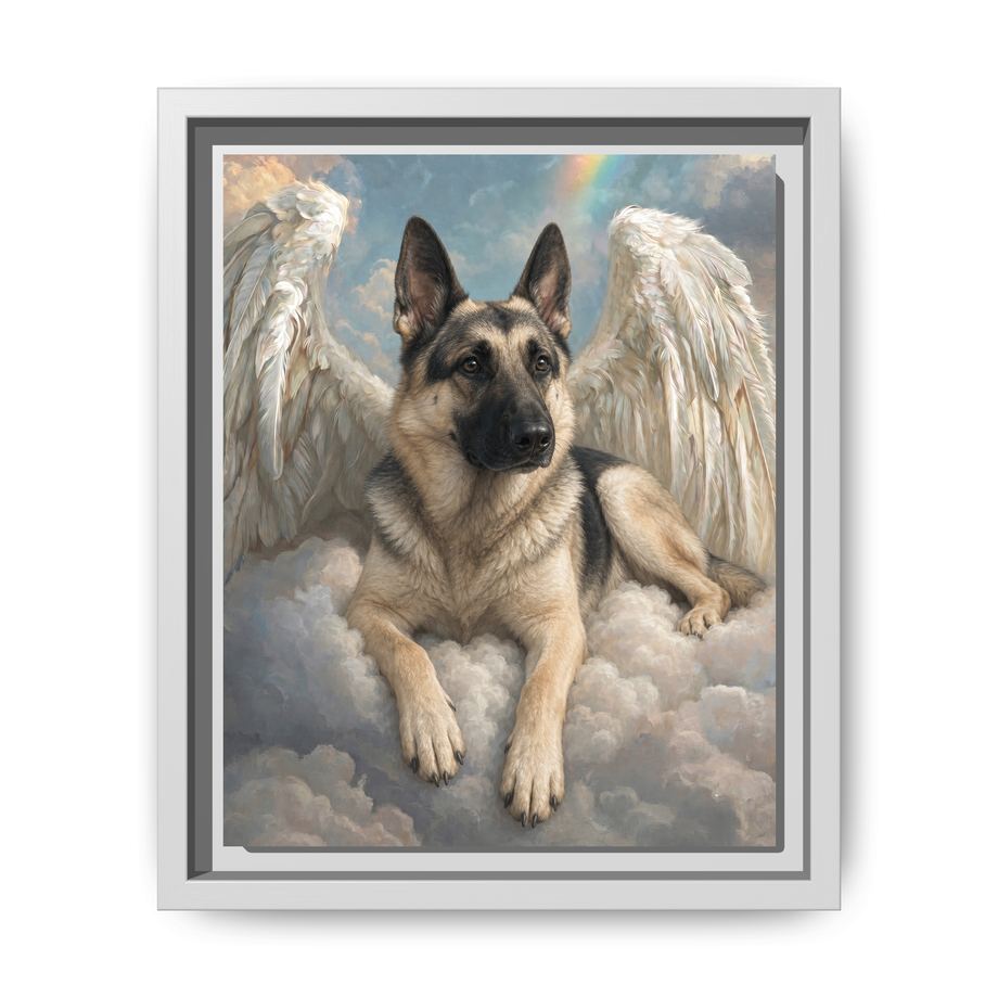 Framed 8x10 White front