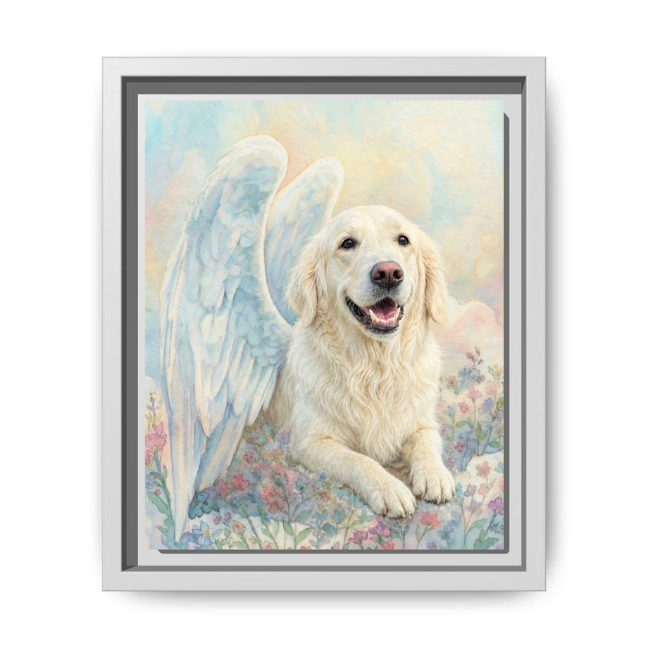 Framed 8x10 White front