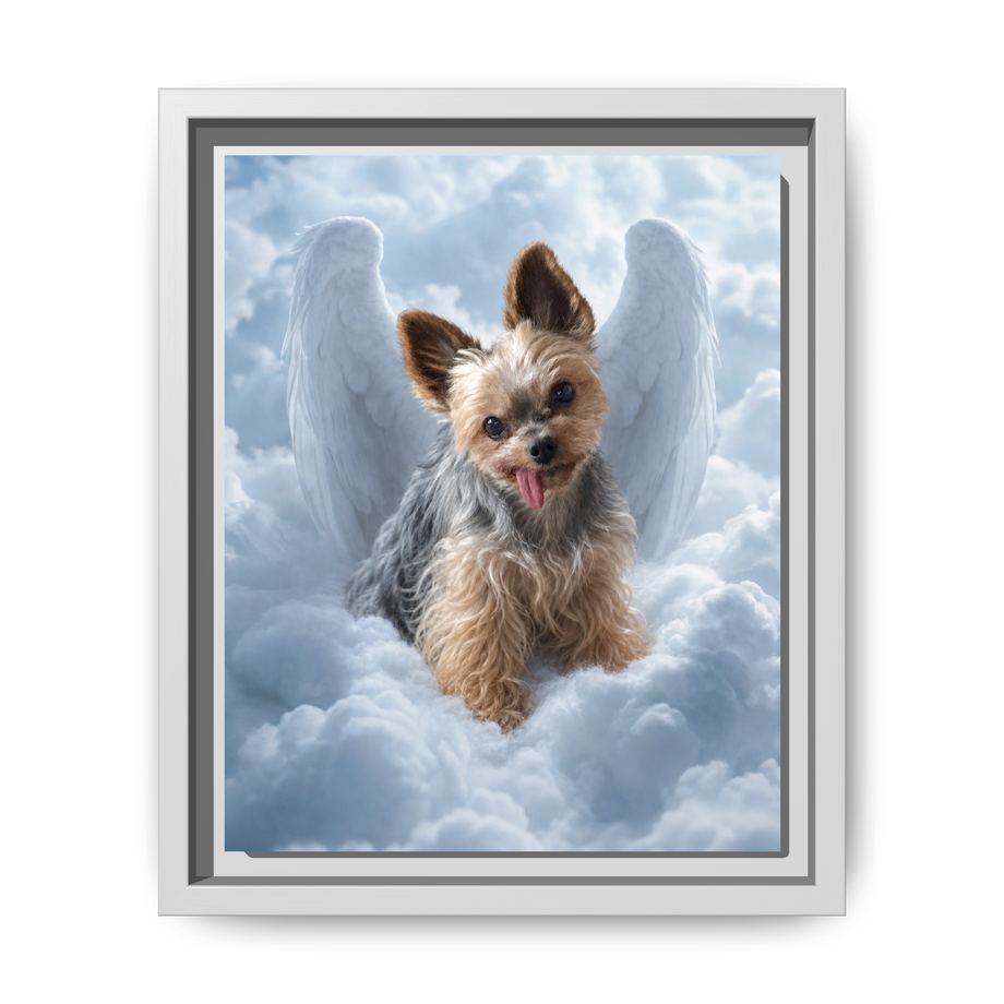 Framed 8x10 White front