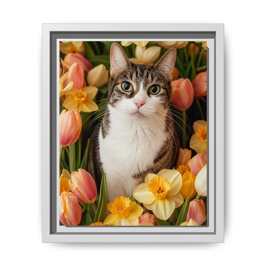 Framed 8x10 White front
