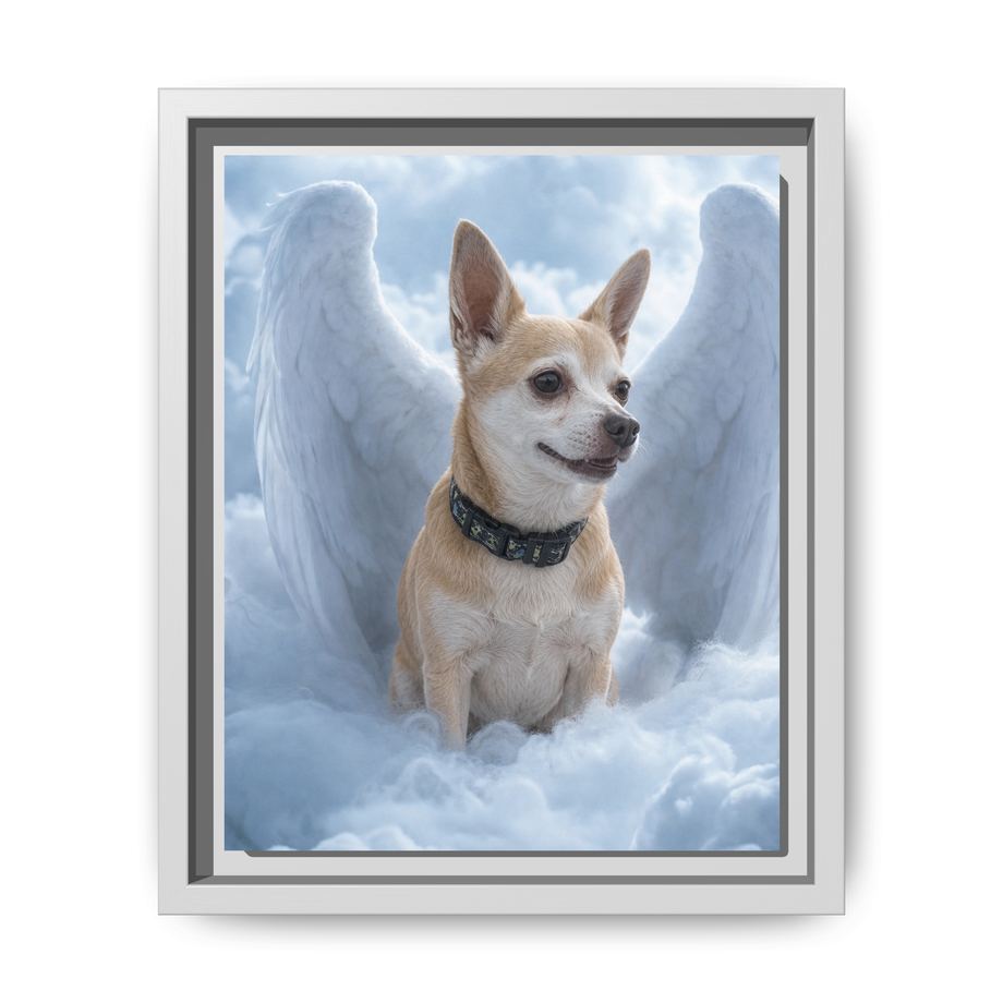 Framed 8x10 White front