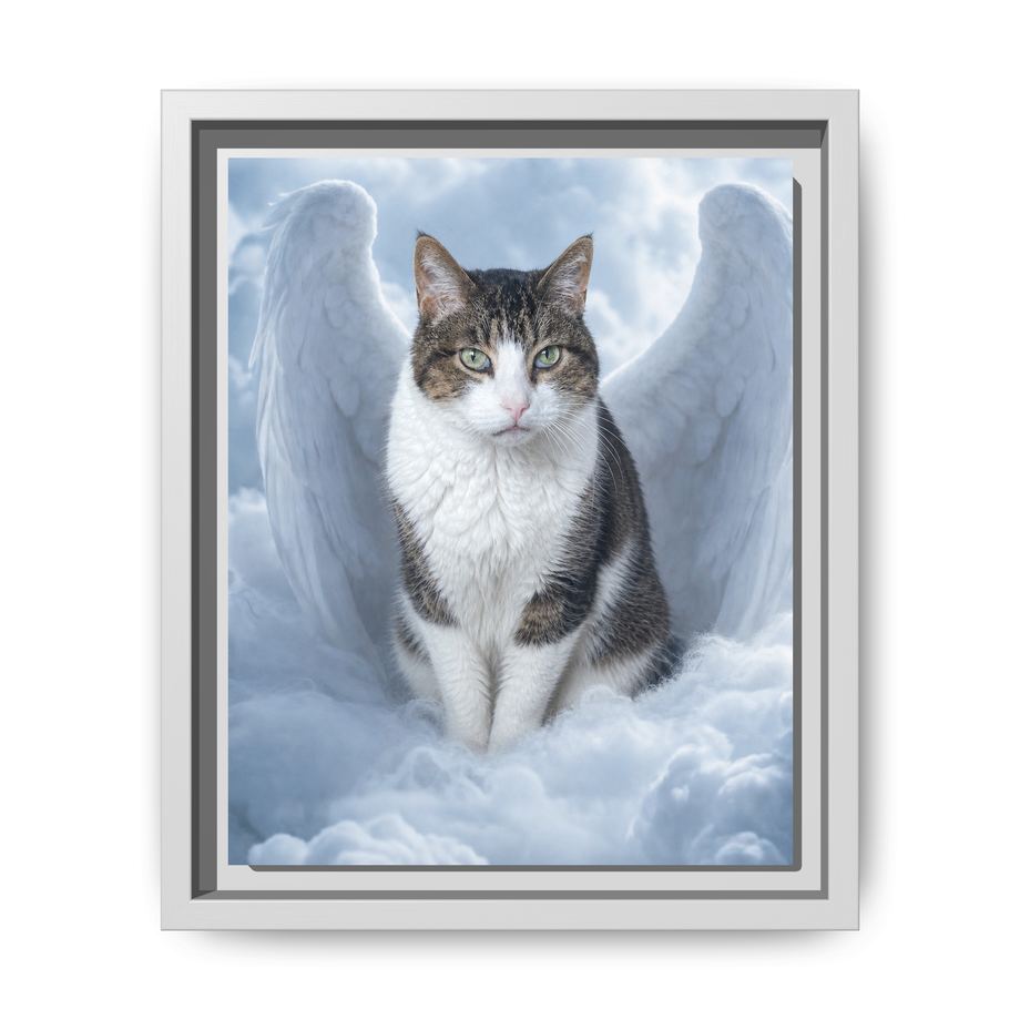 Framed 8x10 White front