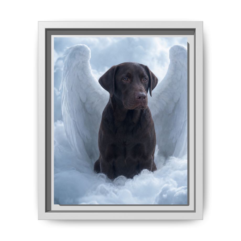 Framed 8x10 White front