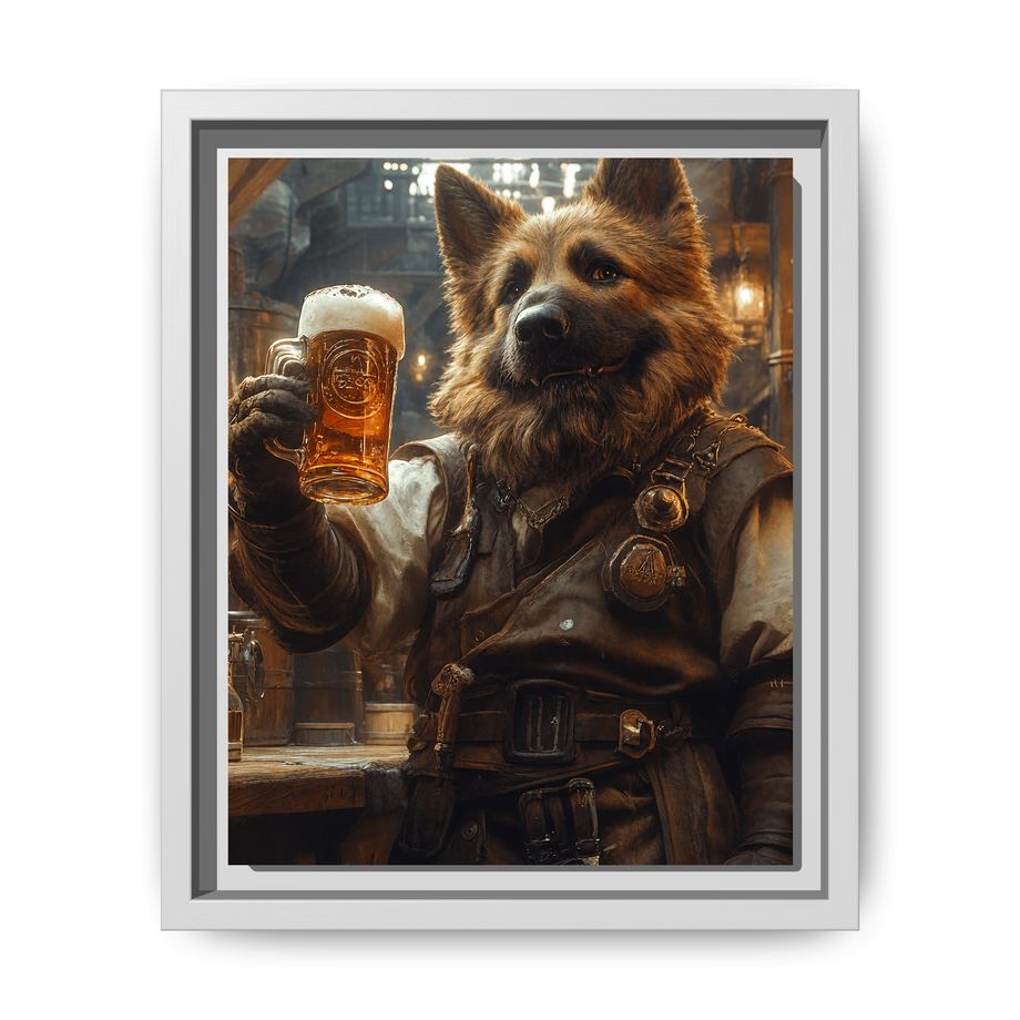 Framed 8x10 White front