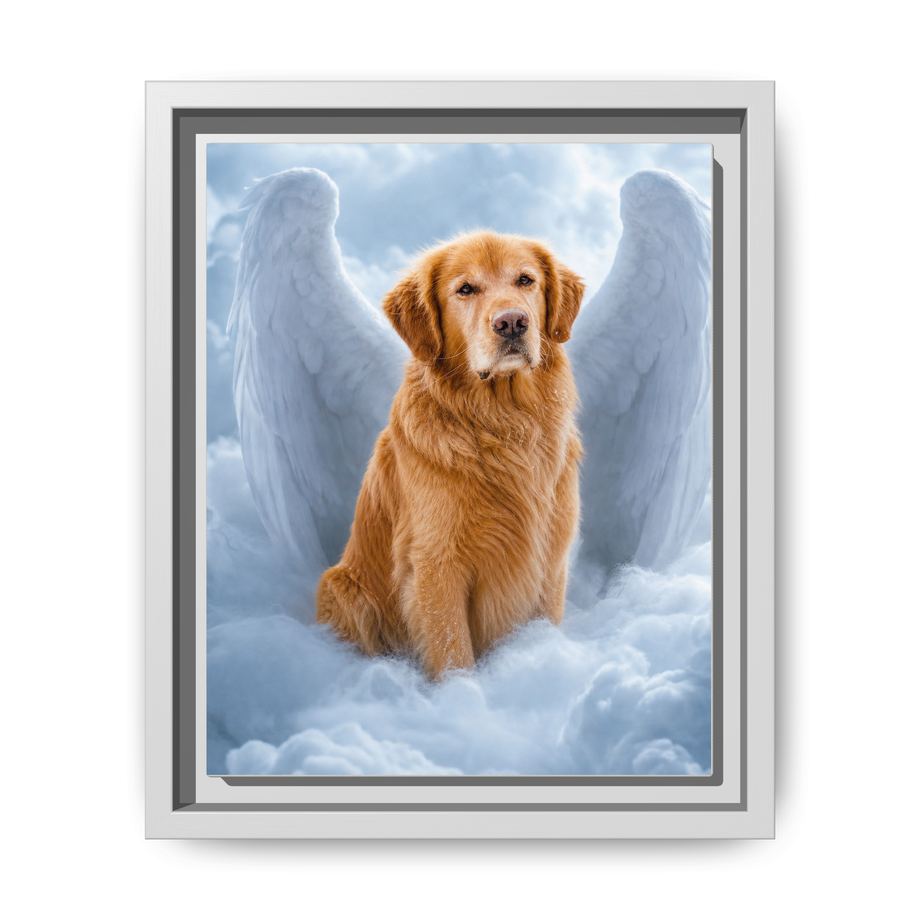 Framed 8x10 White front