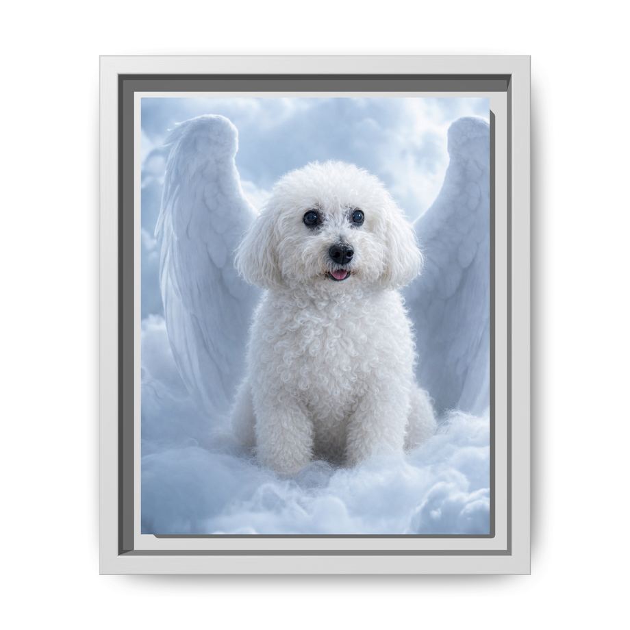 Framed 8x10 White front
