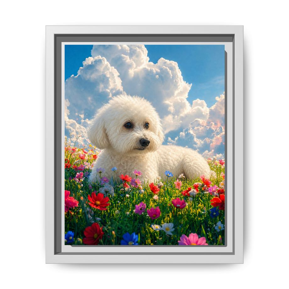 Framed 8x10 White front