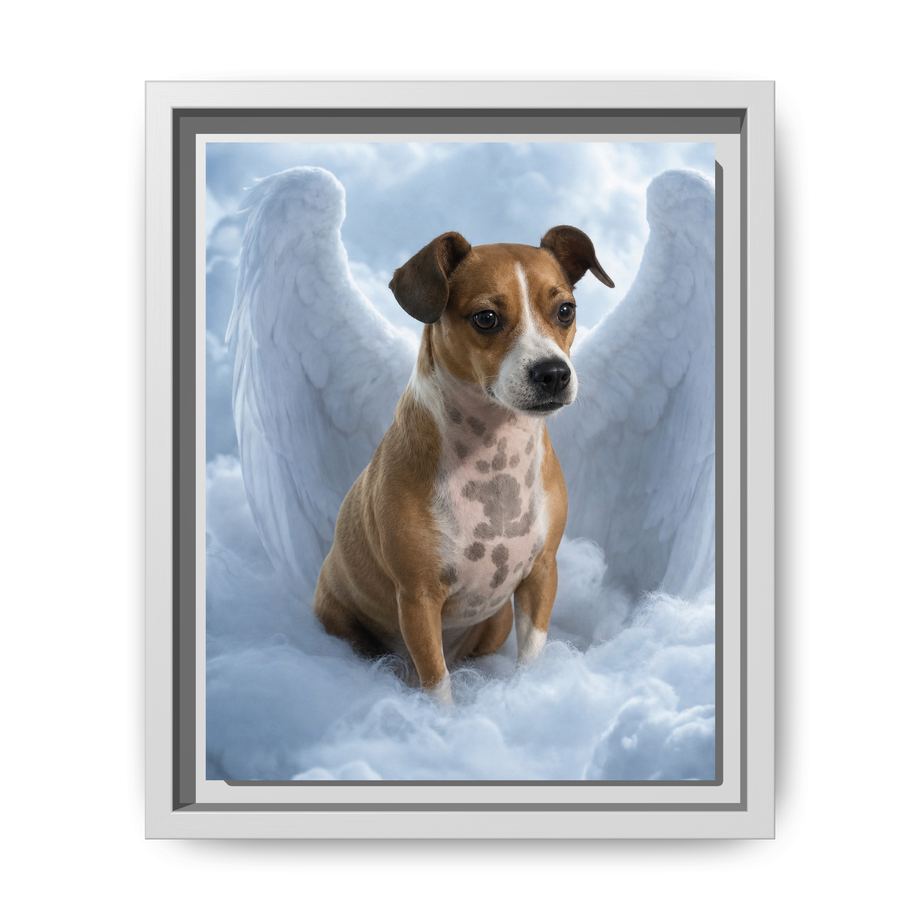 Framed 8x10 White front