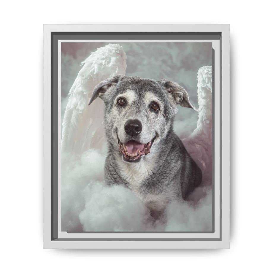 Framed 8x10 White front