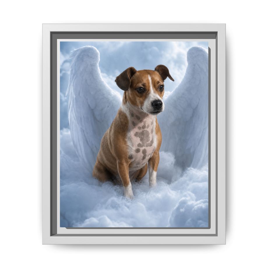 Framed 8x10 White front