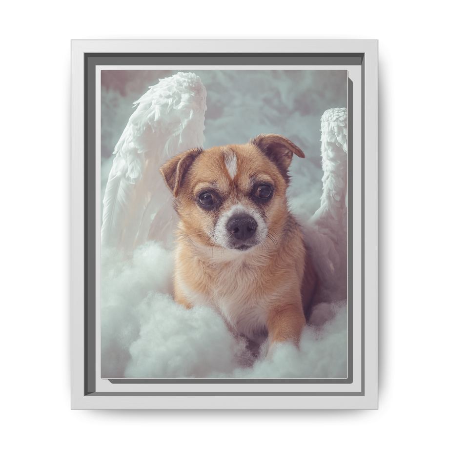 Framed 8x10 White front
