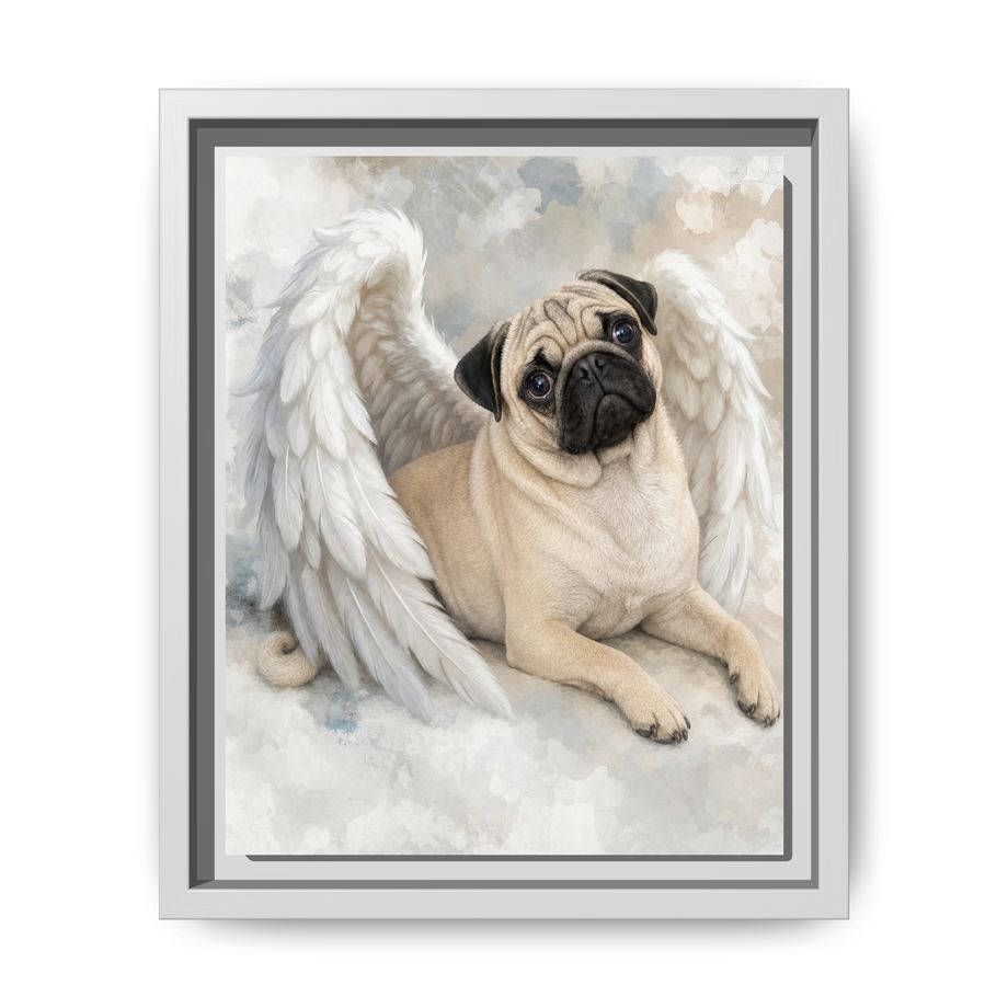 Framed 8x10 White front