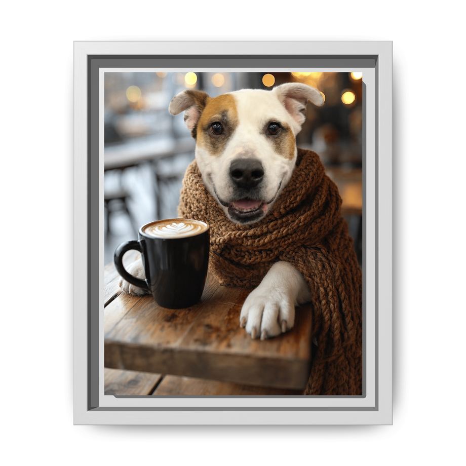 Framed 8x10 White front