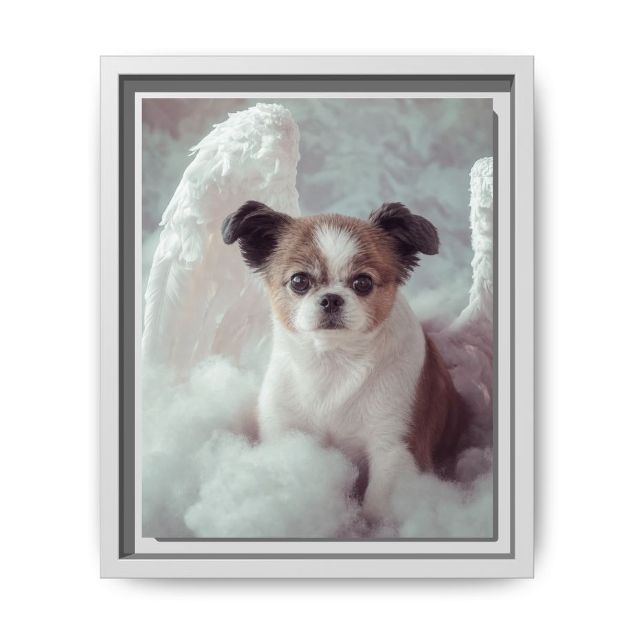 Framed 8x10 White front