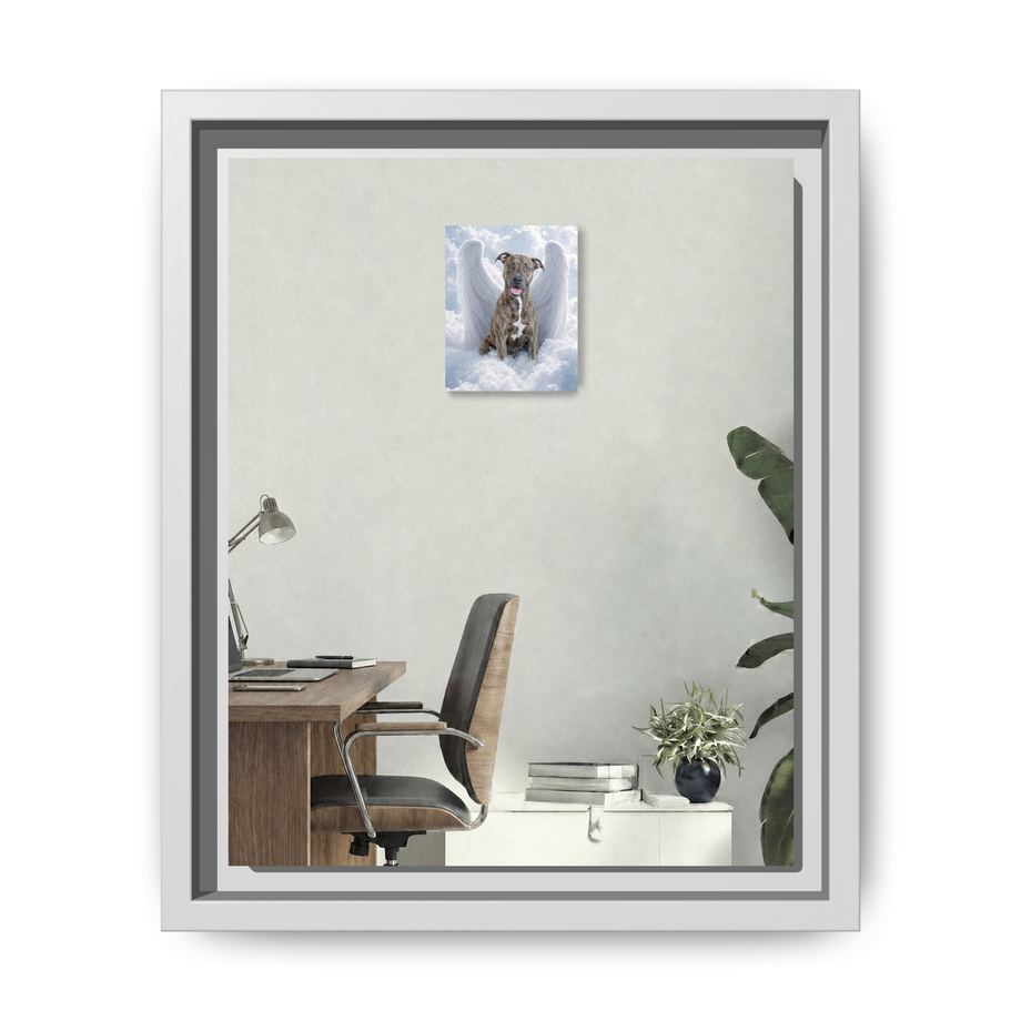 Framed 8x10 White front