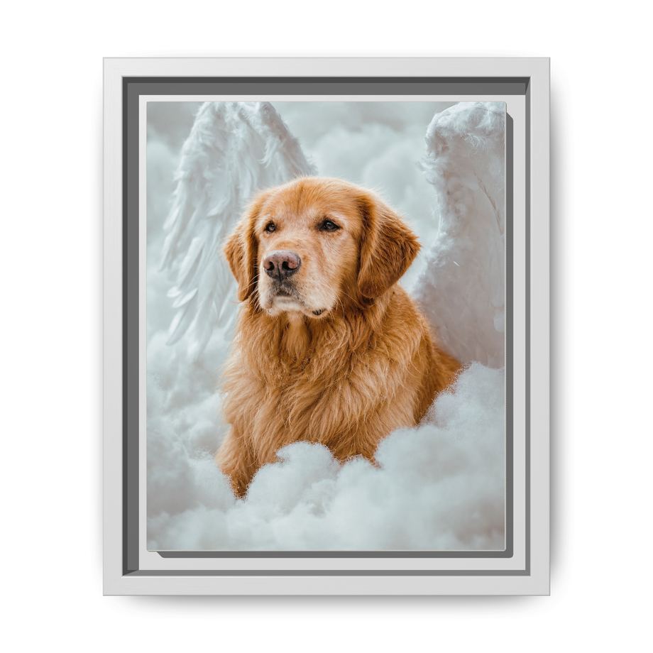 Framed 8x10 White front
