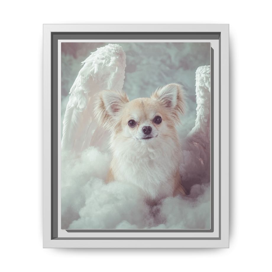 Framed 8x10 White front