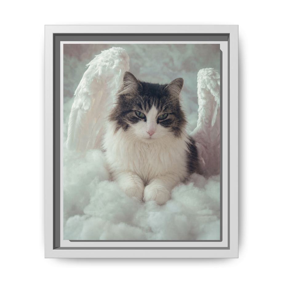 Framed 8x10 White front