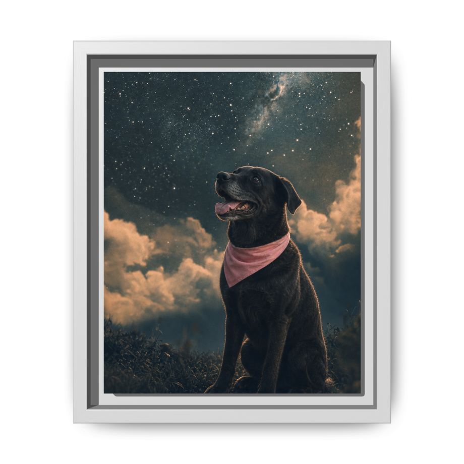 Framed 8x10 White front