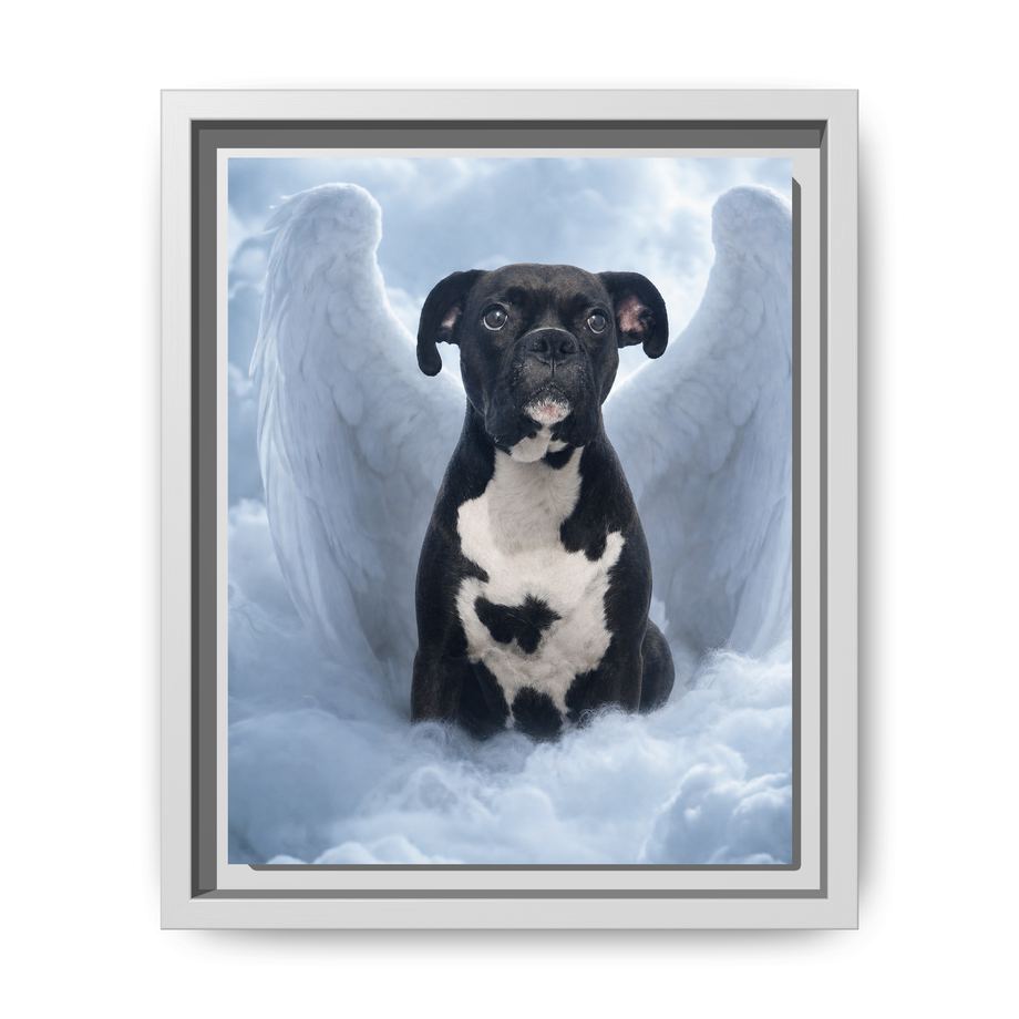 Framed 8x10 White front