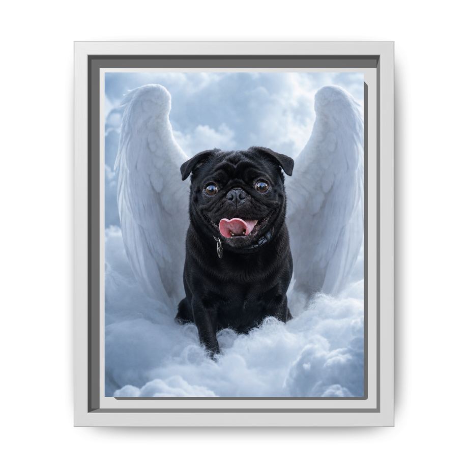 Framed 8x10 White front