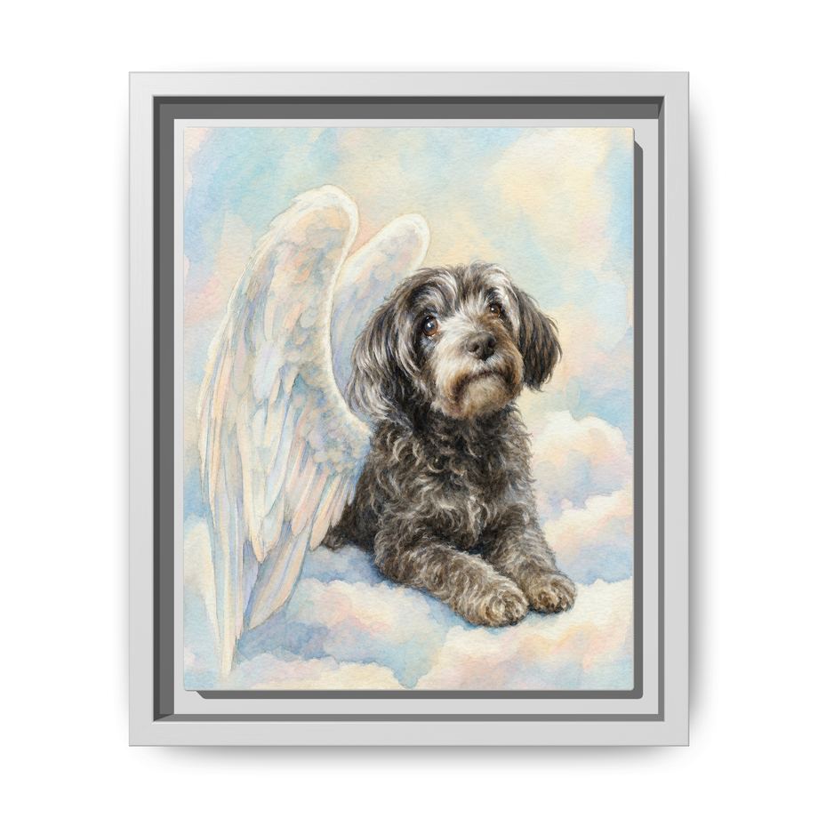 Framed 8x10 White front