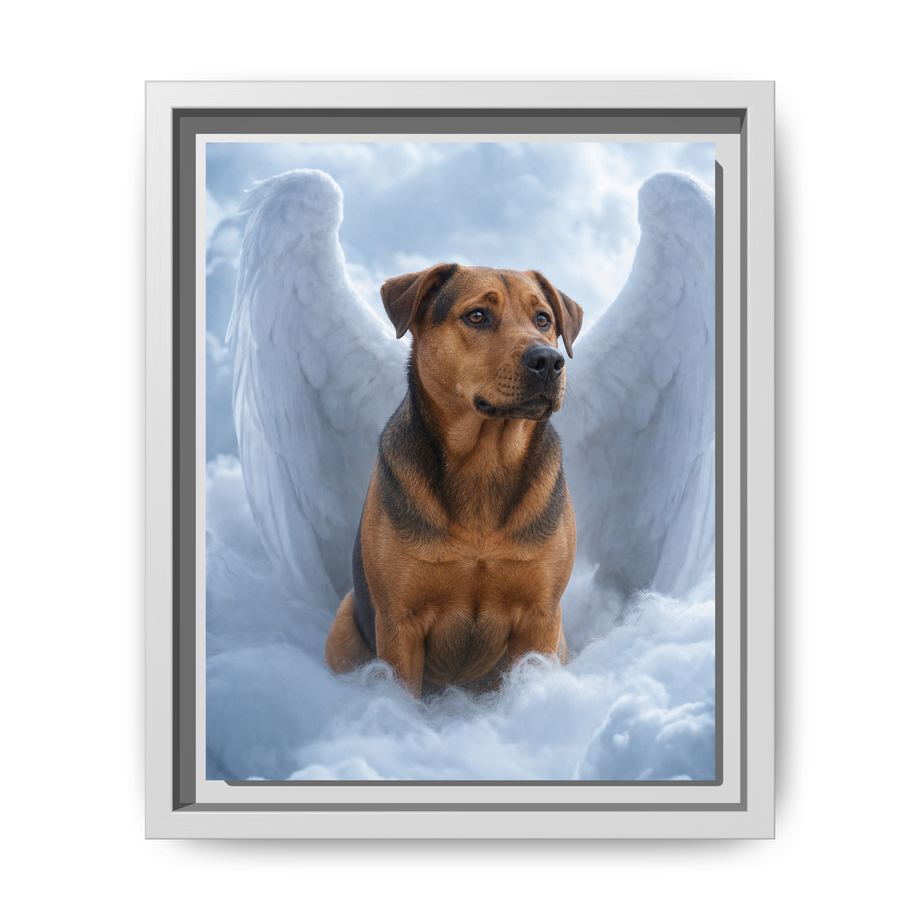 Framed 8x10 White front
