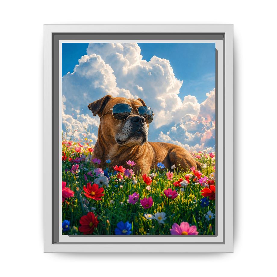 Framed 8x10 White front