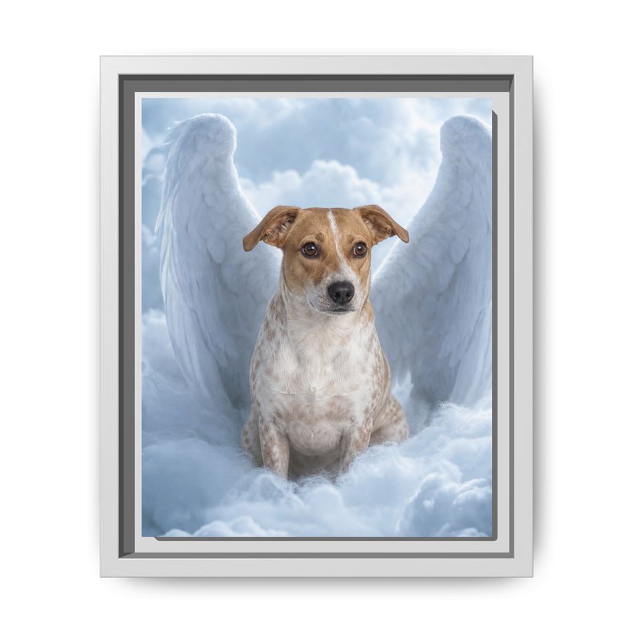 Framed 8x10 White front