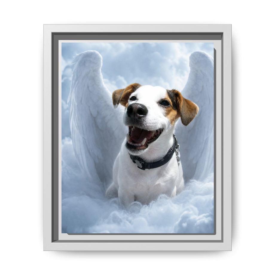 Framed 8x10 White front