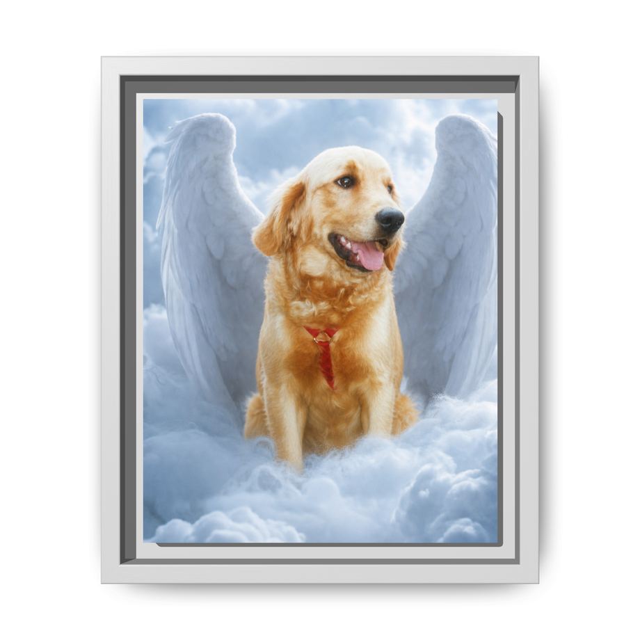 Framed 8x10 White front