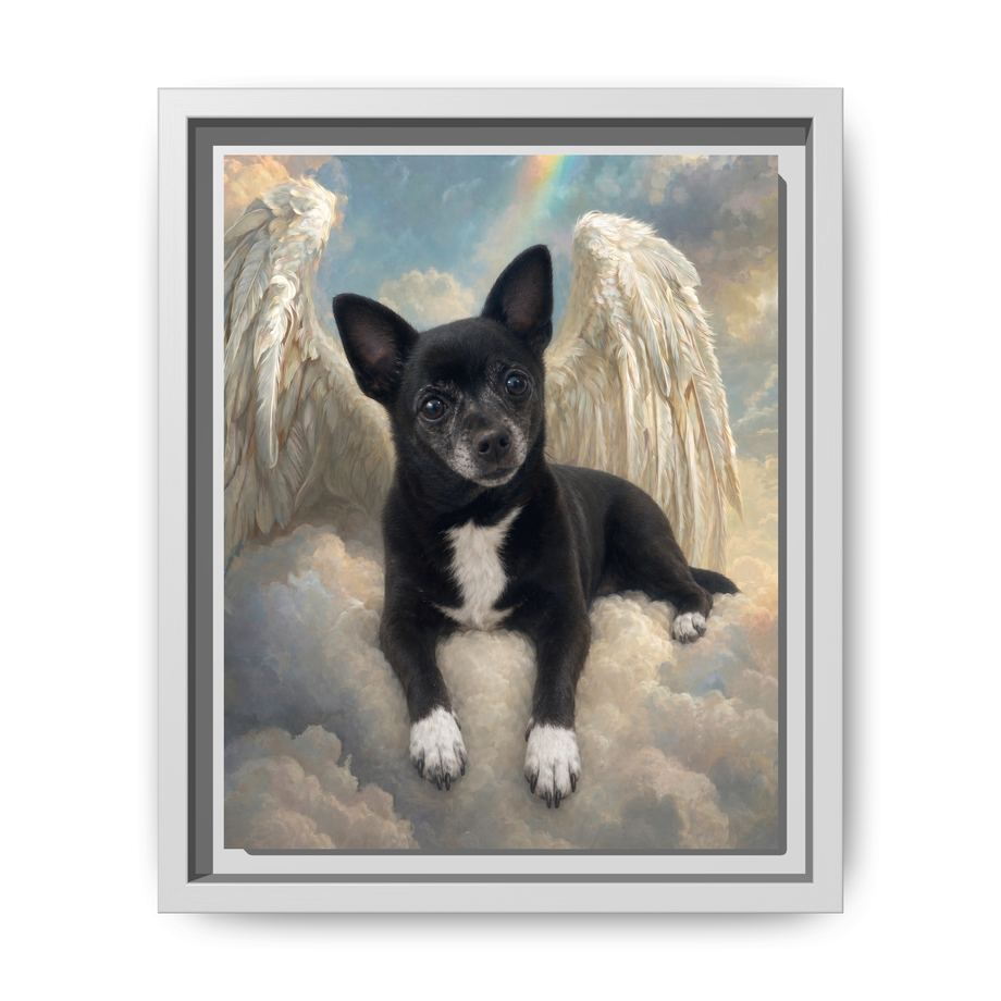 Framed 8x10 White front