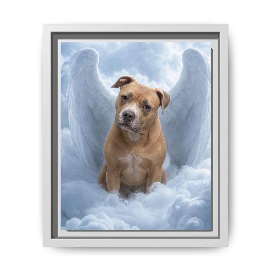 Framed 8x10 White front