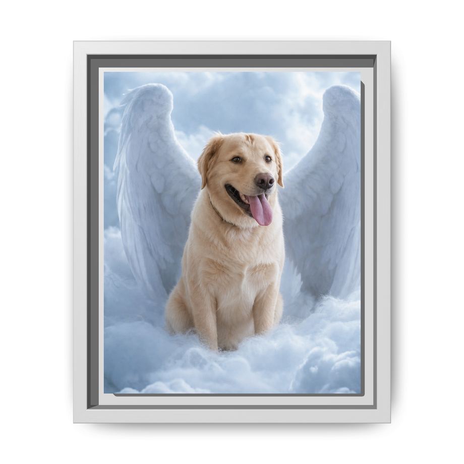Framed 8x10 White front
