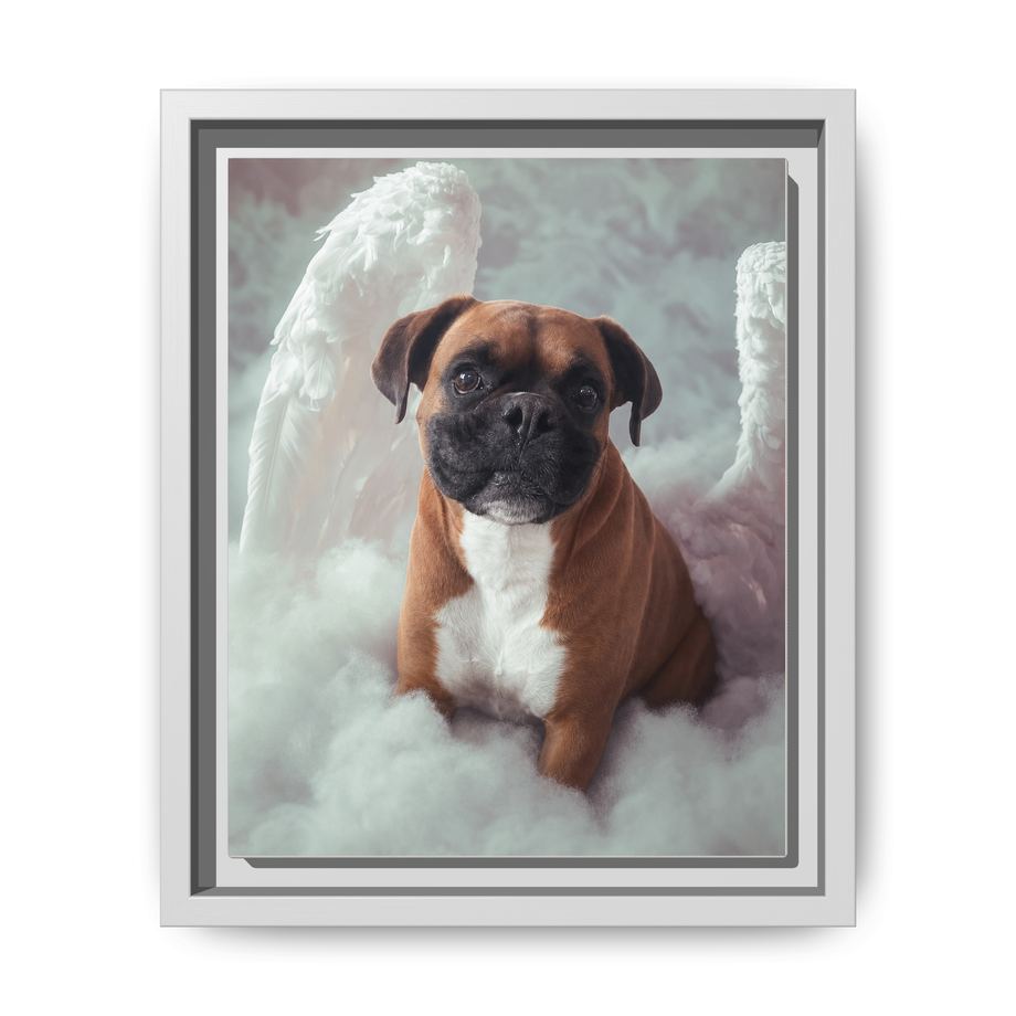 Framed 8x10 White front