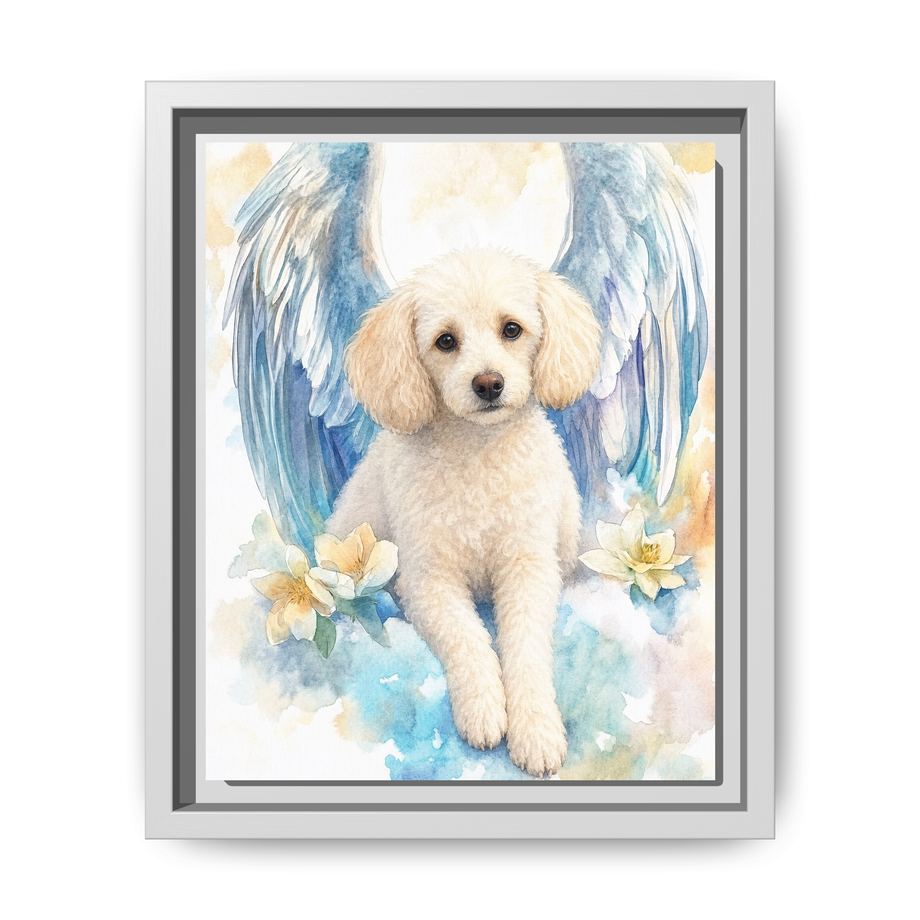 Framed 8x10 White front