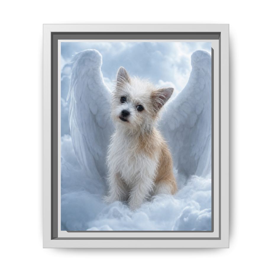 Framed 8x10 White front
