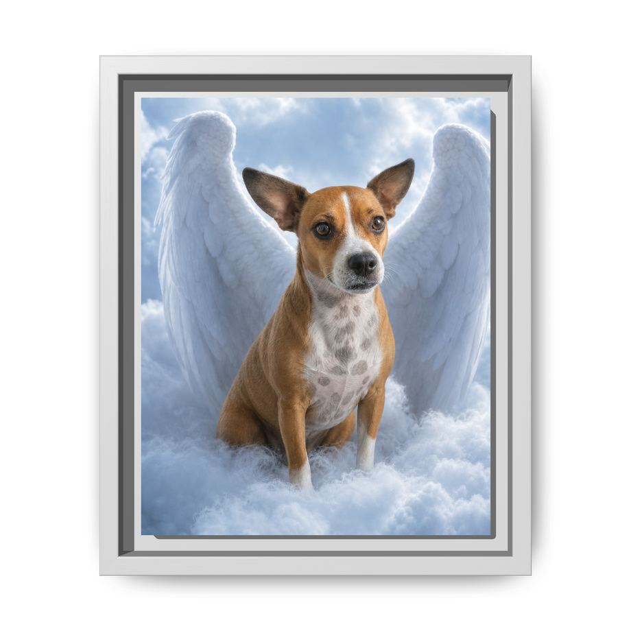 Framed 8x10 White front
