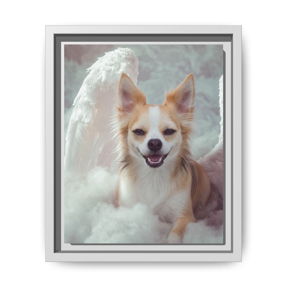 Framed 8x10 White front