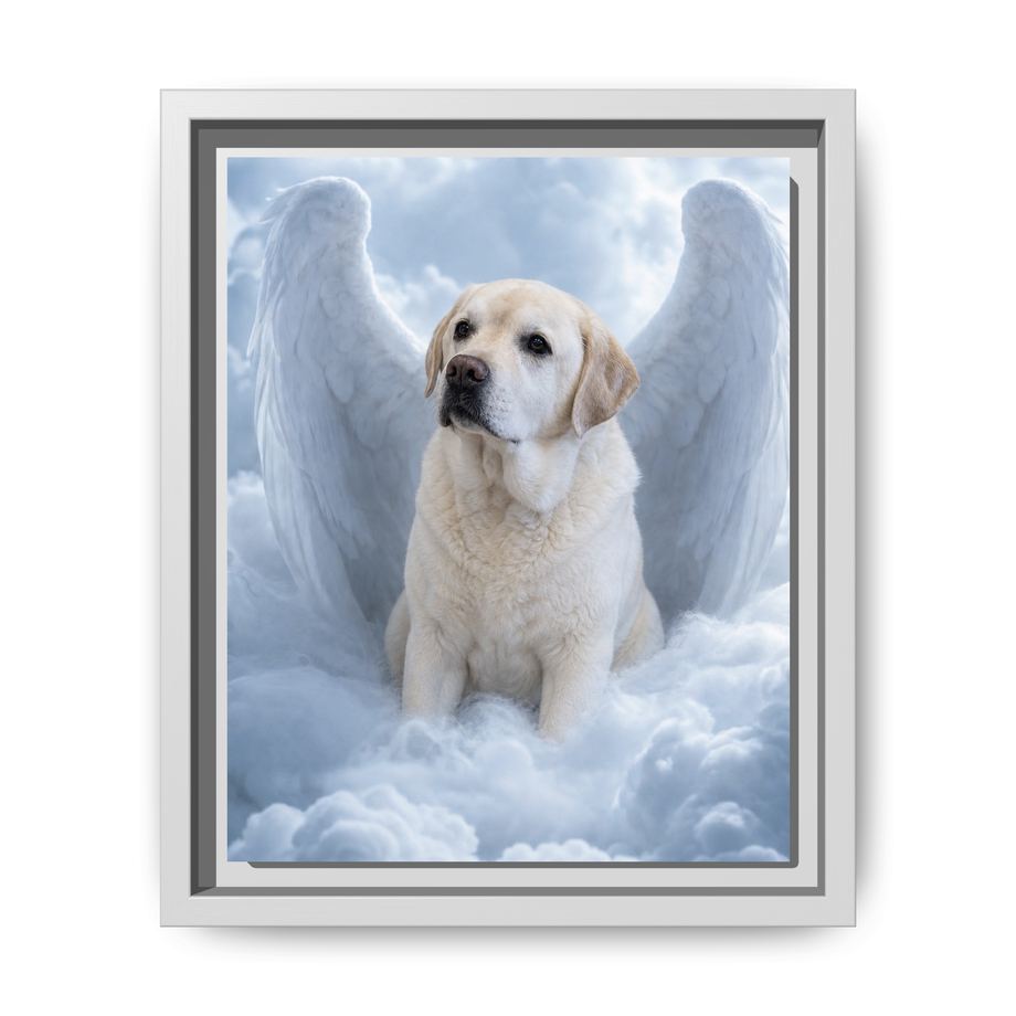 Framed 8x10 White front